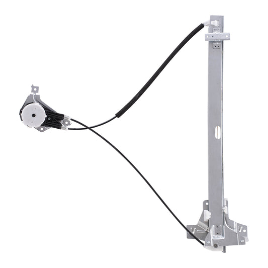 Brock Replacement Passengers Front Manual Window Lift Regulator Compatible with 1992-2014 E-Series 2015-2016 E350 Van 6C2Z1523200BA