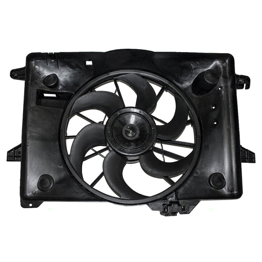 Brock Replacement Radiator Cooling Fan Compatible with 1998 1999 2000 Crown Victoria Town Car Grand Marquis F8VZ8C607AA