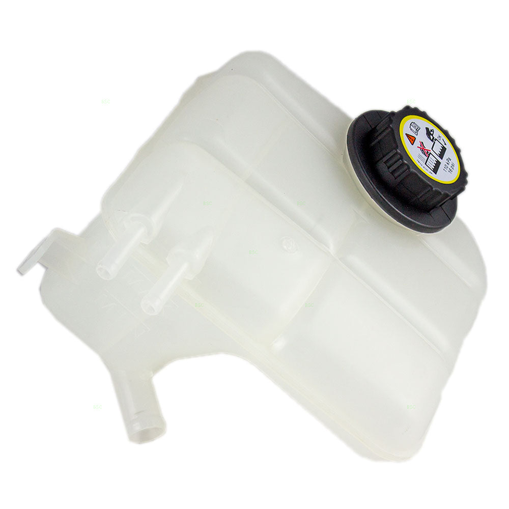 Brock Replacement Coolant Overflow Tank Recovery Bottle Expansion Reservoir with Cap Compatible with 2000-2007 Focus 2.0L 2.3L 5S4Z8A080AA