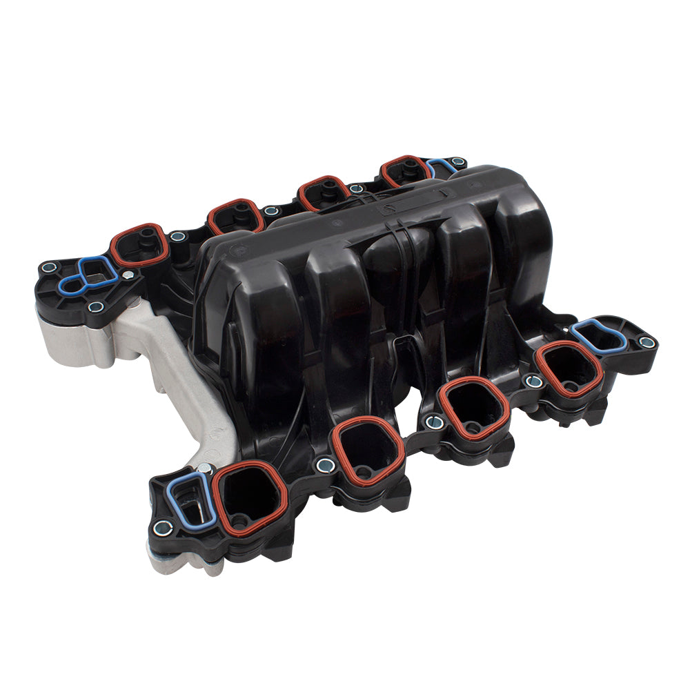 Brock Aftermarket Engine Intake Manifold w/Thermostat Upgraded Compatible with replaces F8AZ9424CA