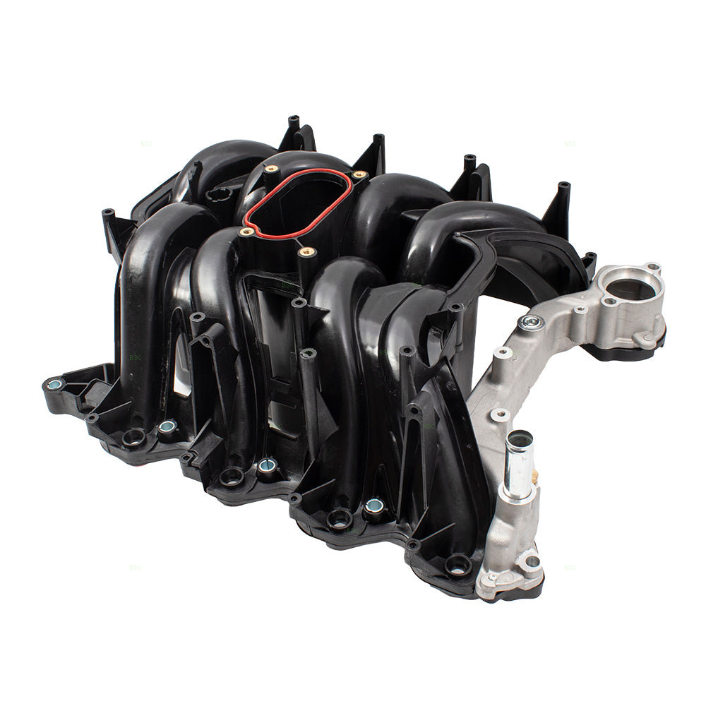Brock Replacement Intake Manifold with Thermostat Upgraded Design Compatible with E-Series Van F150 F250/F350 Super Duty Pickup Excursion Expedition 5.4L 7L3Z8575D F1VY8255A