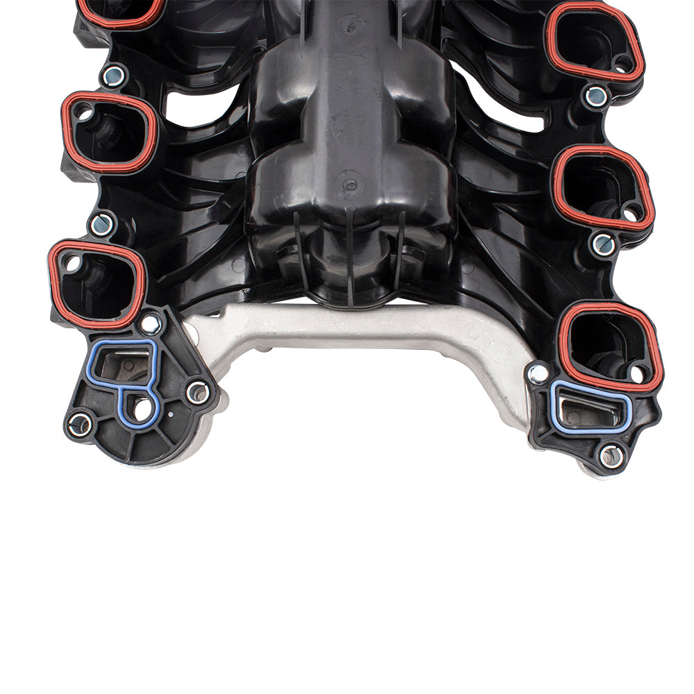 Brock Replacement Upgraded Design Upper Intake Manifold w/ Thermostat Gaskets & Hardware Kit Compatible with 02-05 Explorer Mountaineer 4.6L 2L2Z9424A 2L2Z9424AB