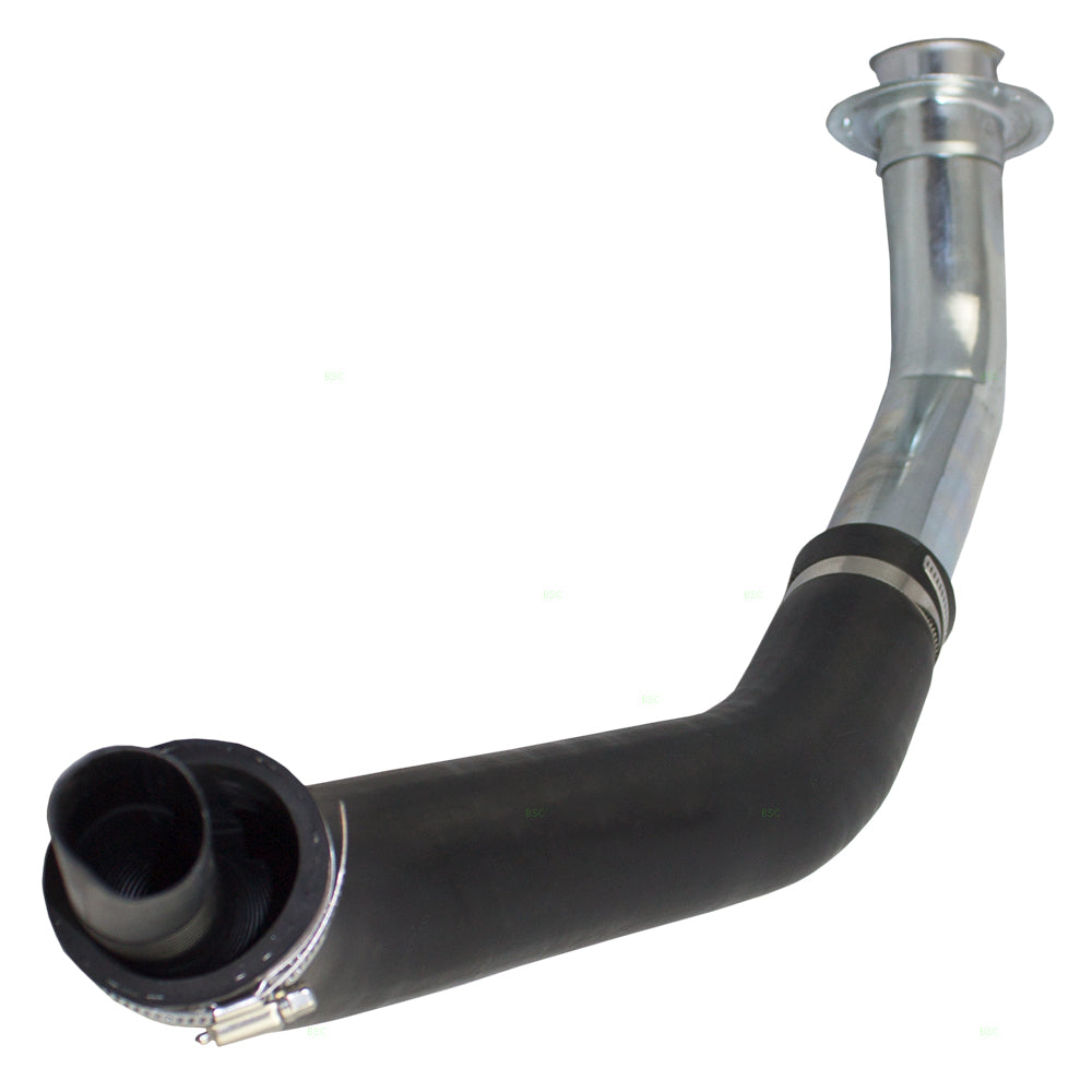 Brock Replacement Gasoline Mid-Ship Tank Fuel Filler Neck Compatible with 1990-1996 F150 Pickup Truck F4TZ 9034 A 577-220