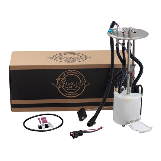 Brock Replacement Center Tank Fuel Pump Assembly Compatible with 1992 1993 1994 1995 1996 E150 E250 E350 E450 Van F6PZ9H307CB