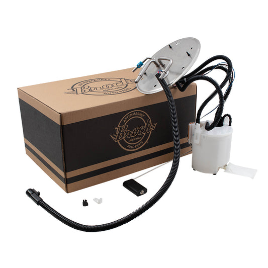 Brock Replacement Rear Tank Fuel Pump Assembly Compatible with Super Duty Pickup Truck XC3Z 9H307 BA 3C3Z 9H307 LB E2281M