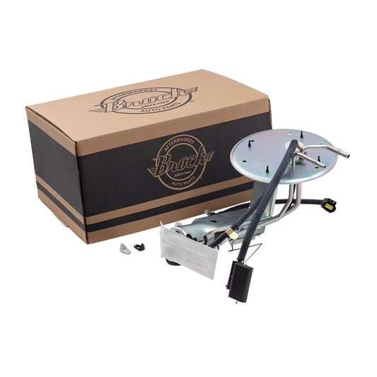 Brock Replacement Fuel Pump with Sending Unit Assembly Compatible with 1998-2000 Crown Victoria Town Car Grand Marquis XW1Z 9H307 AG E2272S