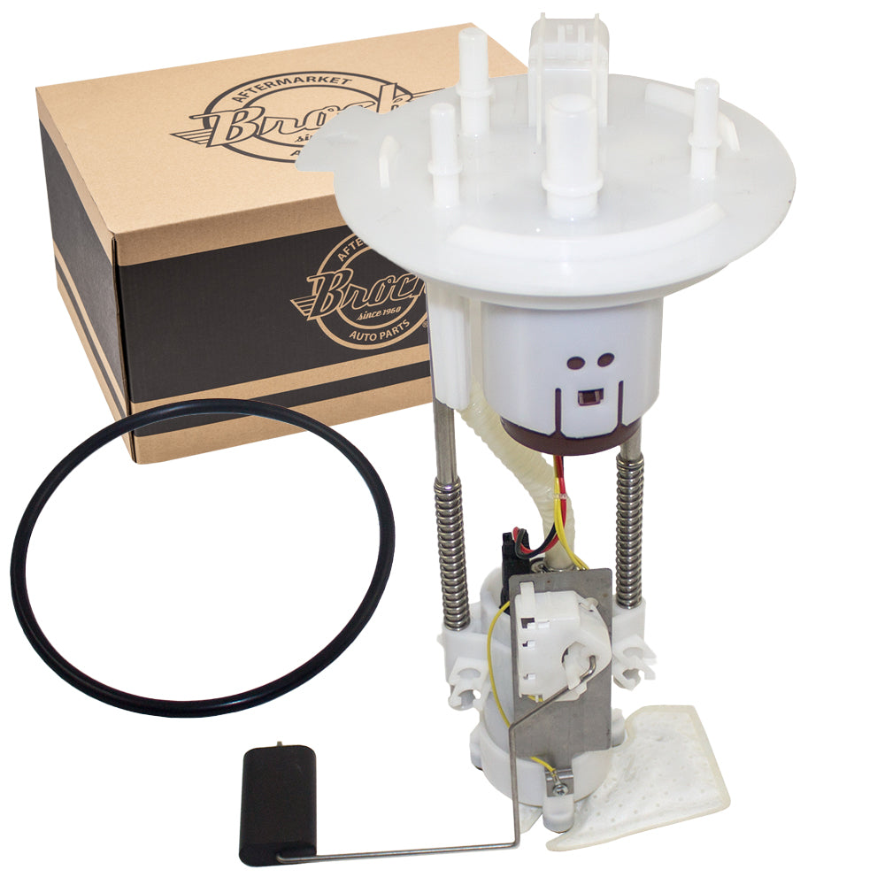 Brock Replacement Gasoline Fuel Pump Module Assembly Compatible with 2004-2008 F150 Pickup w/ 27 Gallon Tank 4L3Z 9H307 CF E2441M