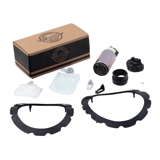Brock Replacement Fuel Pump & Strainer Set Compatible with Mustang Super Duty Pickup Truck F8ZZ 9H307 BE E2366