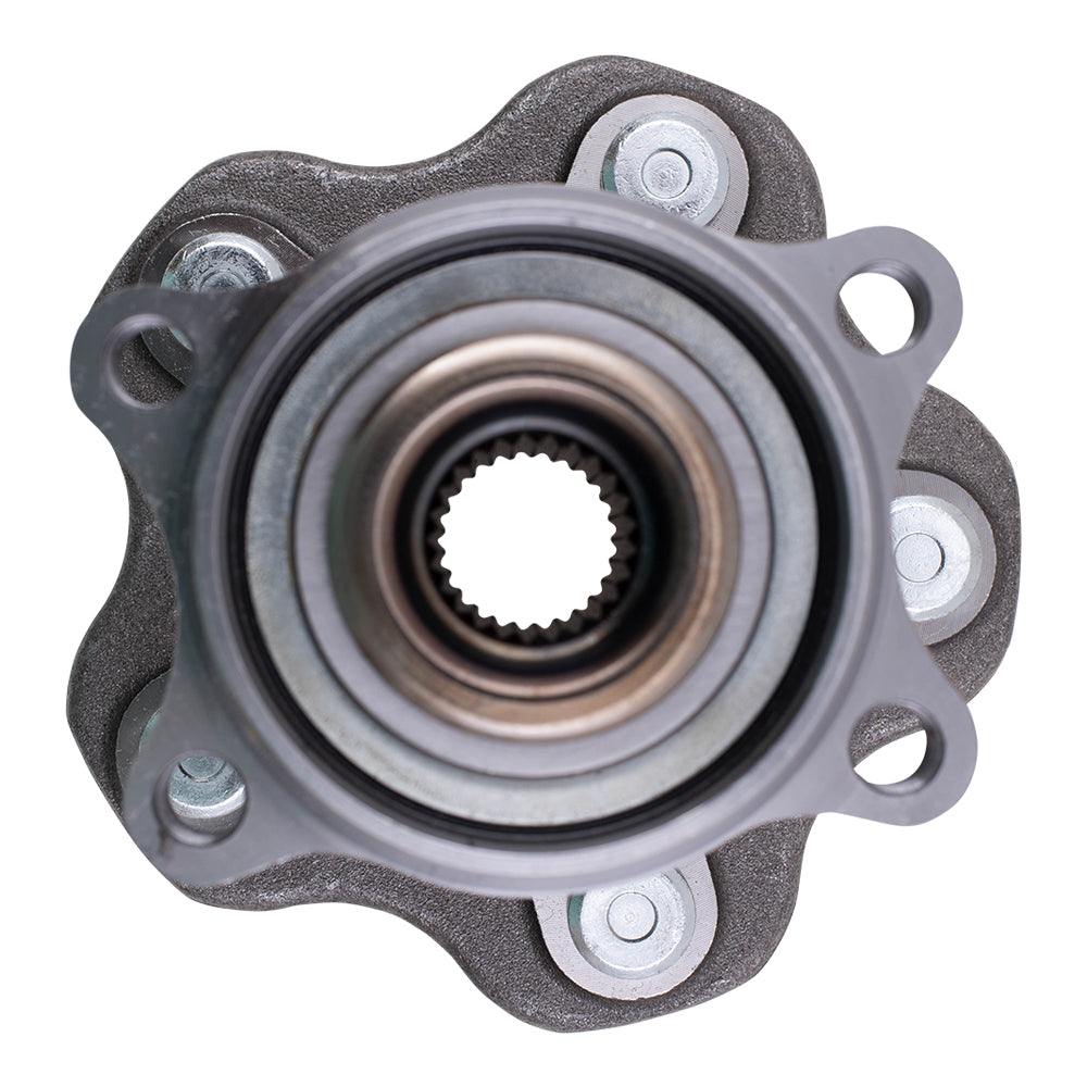 Brock Replacement Rear Hub with Wheel Bearing Assembly Compatible with 2008-2013 Rogue 2014-2015 Rogue Select All-Wheel Drive