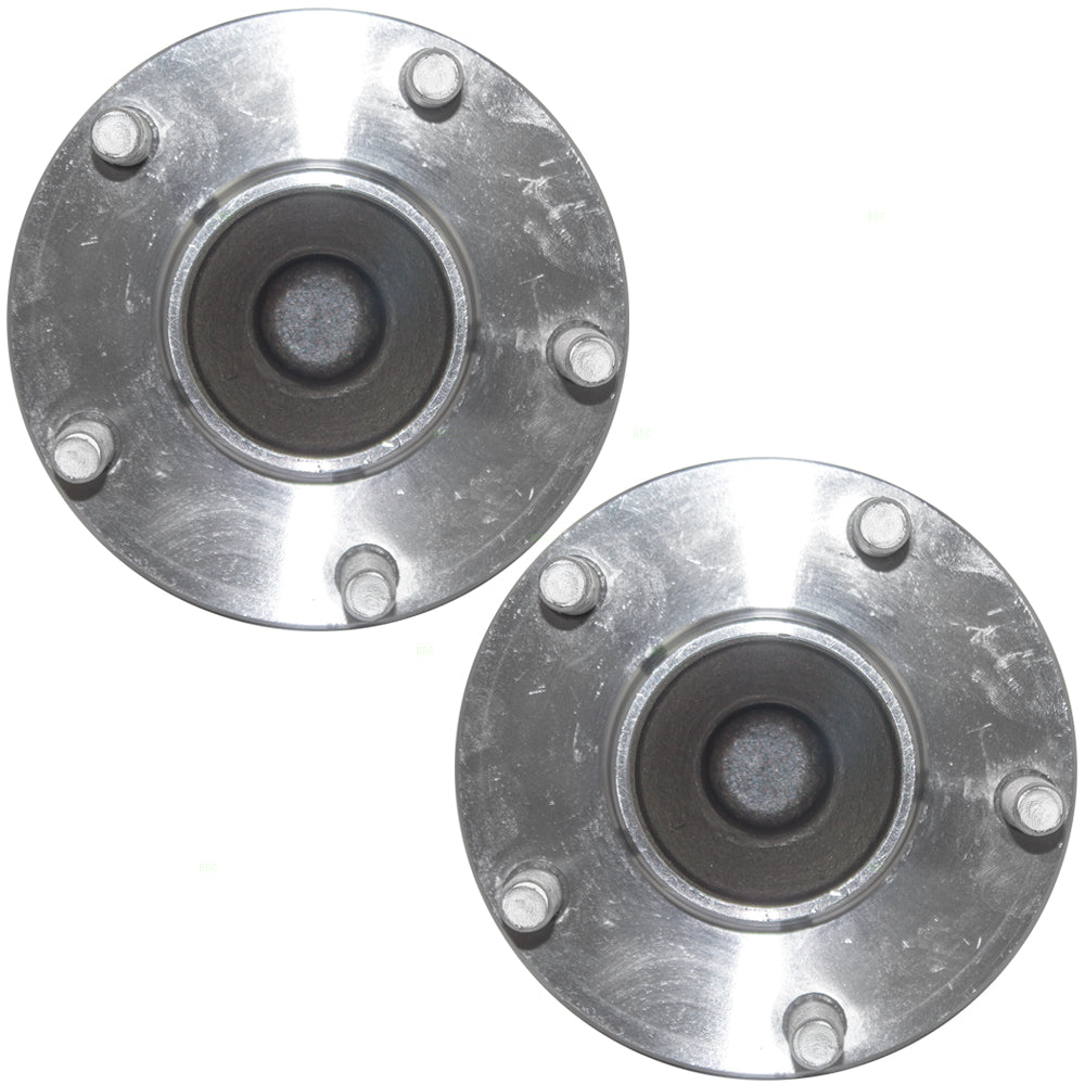 Brock Replacement Pair Set Front Wheel Hub Bearings Compatible with 2003-2009 350Z 40202-AL56C HA590027 513268