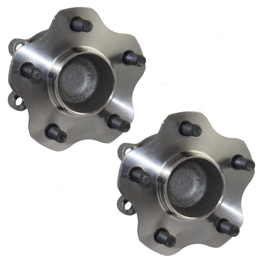 Brock Replacement Pair Set Rear Wheel Hub Bearings Compatible with 13 JX35 14-17 QX60 07-16 Altima 09-14 16-17 Maxima 15-17 Murano 13-17 Pathfinder 43202-3JA0A