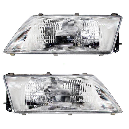Headlight for 1995-1997 200SX 1995-1998 Sentra 260601M325 Set