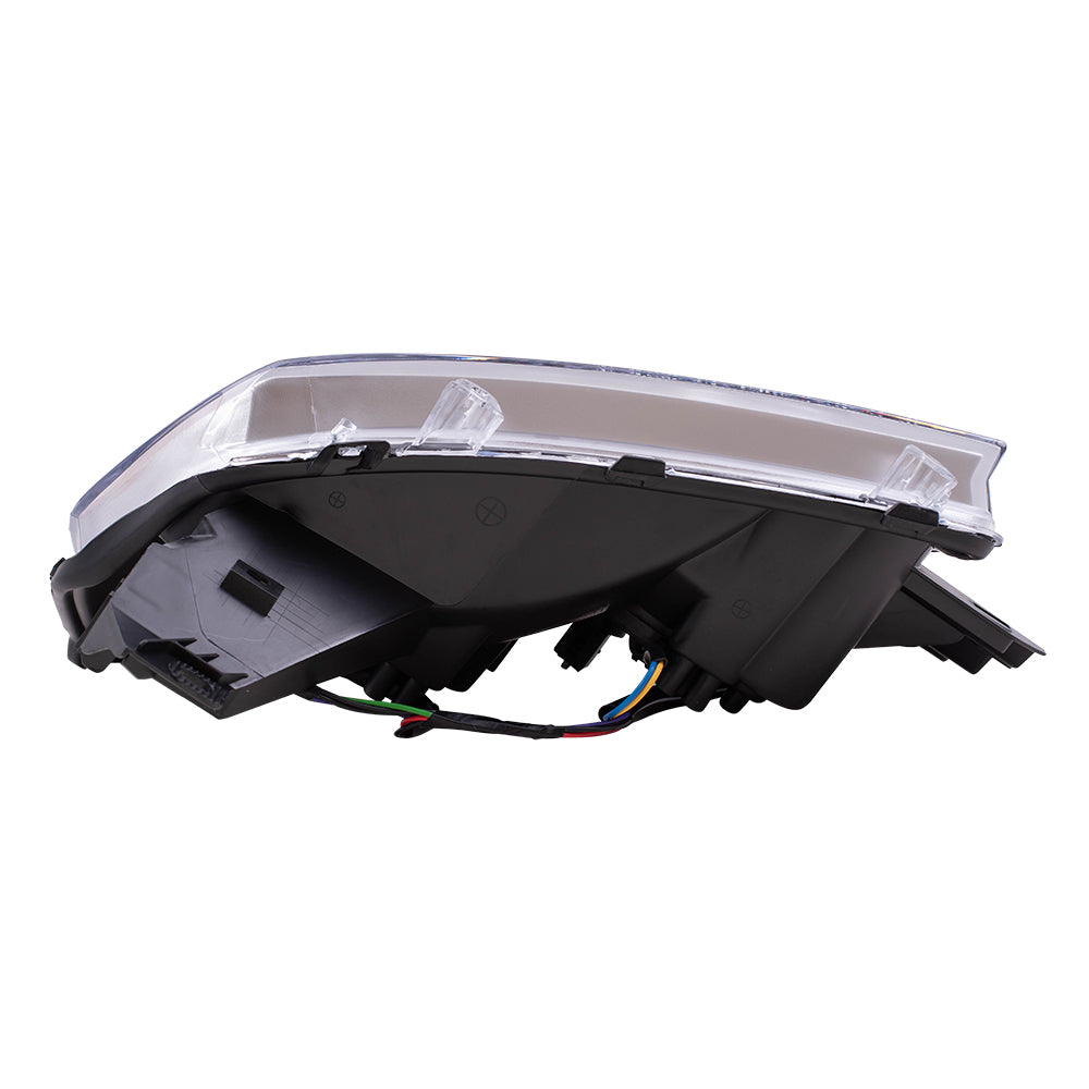 Brock Replacement Pair Set Headlights Headlamps Compatible with 04-07 Armada 04-07 Titan Pickup Truck 260607S026 260107S026