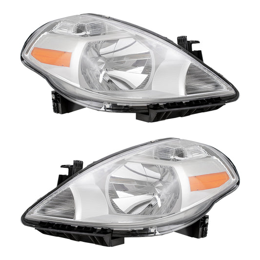 Headlight for 2007-2012 Versa 26060EM30A Set