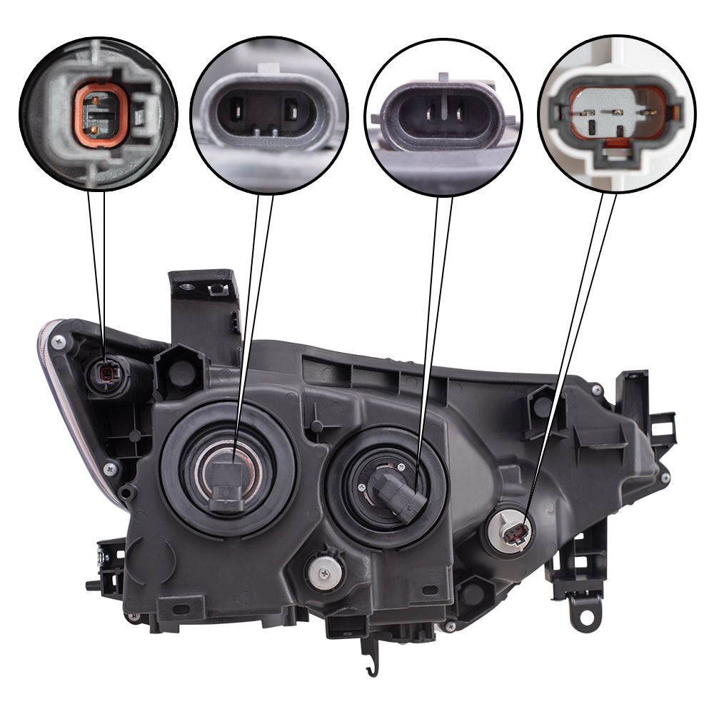 Headlight for 2012-2017 Quest 260601JA2D Left