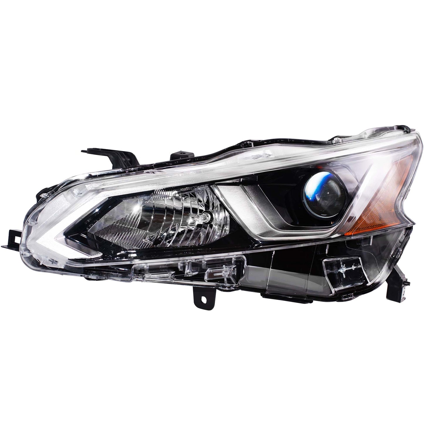 Headlight for 2019-2021 Altima w/ Chrome Bezel 260606CA0A Left NI2502265