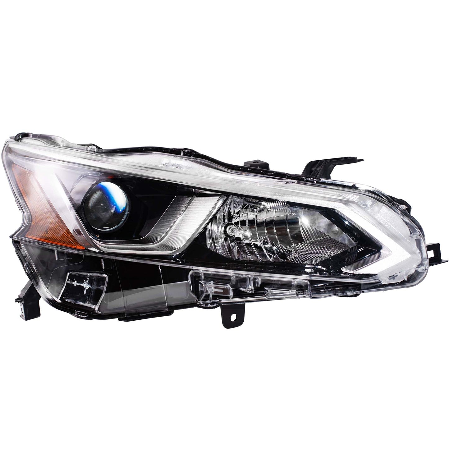 Headlight for 2019-2021 Altima w/ Chrome Bezel 260106CA0A Right NI2503265
