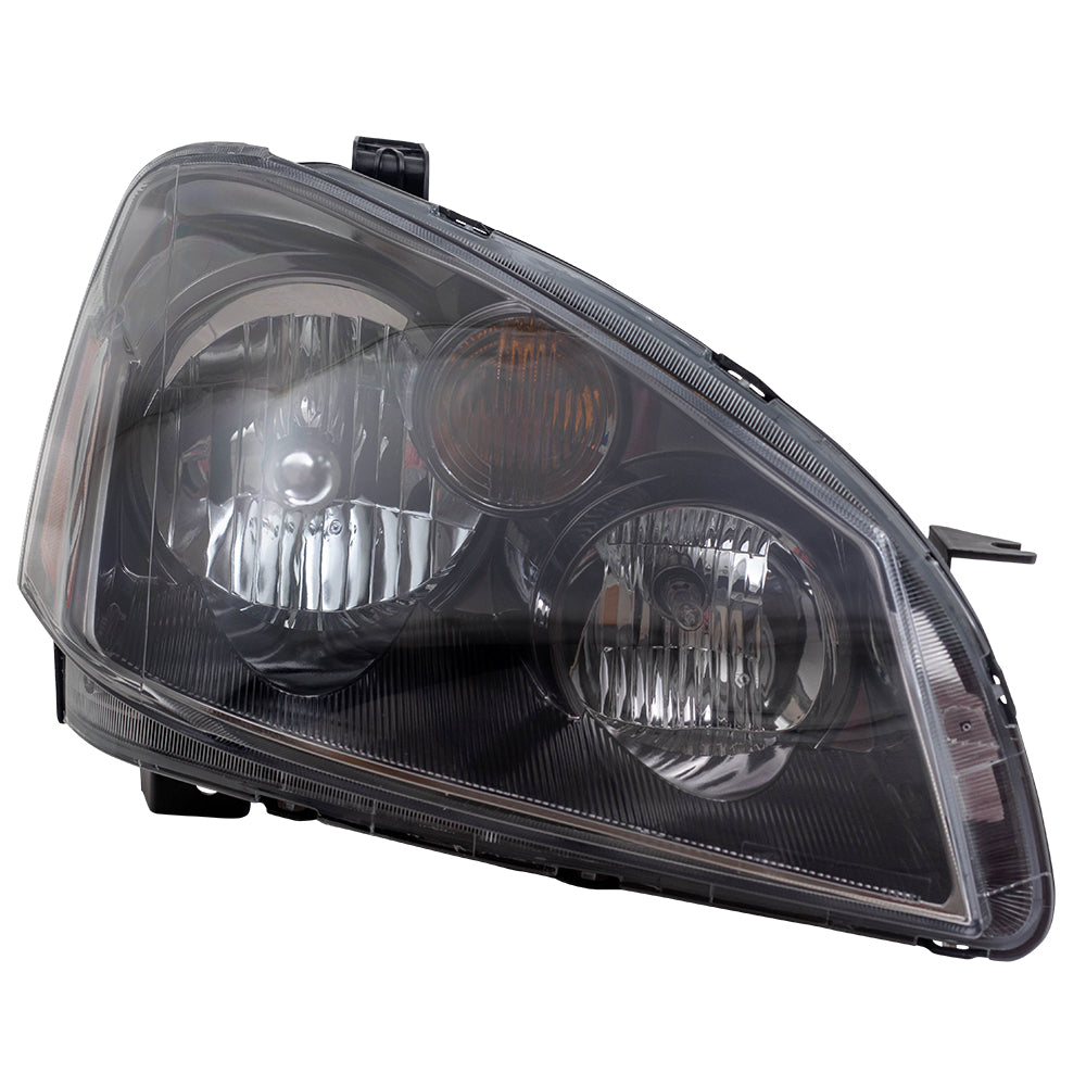 Brock Replacement Passengers Halogen Headlight Headlamp Lens Compatible with 2005-2006 Altima 26010ZB525