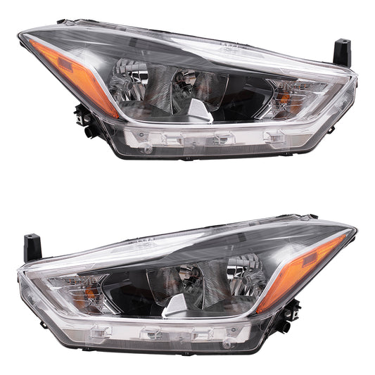 Headlight for 2018-2020 Kicks S/SV 260605RL0A Set