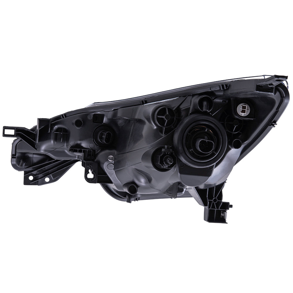 Brock Aftermarket Replacement Driver Left Halogen Combination Headlight Assembly Compatible With 2017-2019 Nissan Versa Note