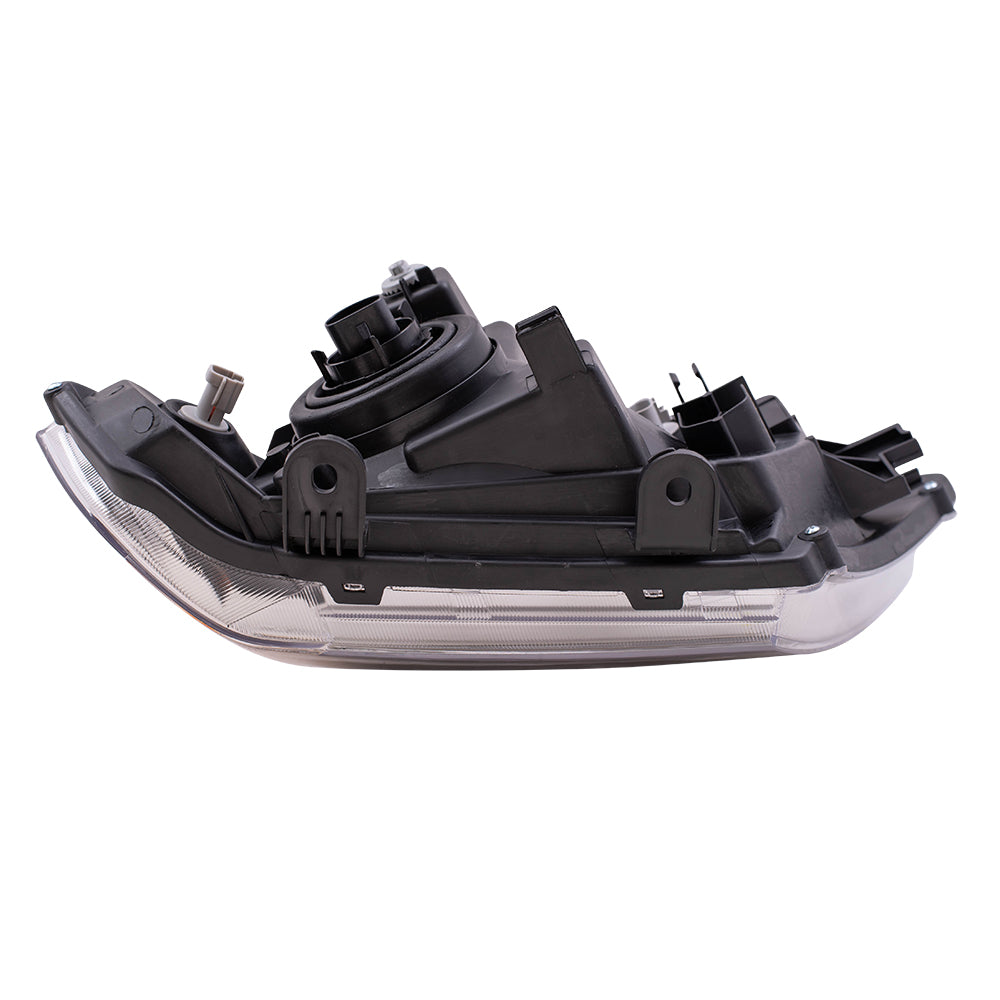 Brock Replacement Passengers Combination Headlight Headlamp Compatible with 09-19 Frontier Pickup Truck 26010Z40B