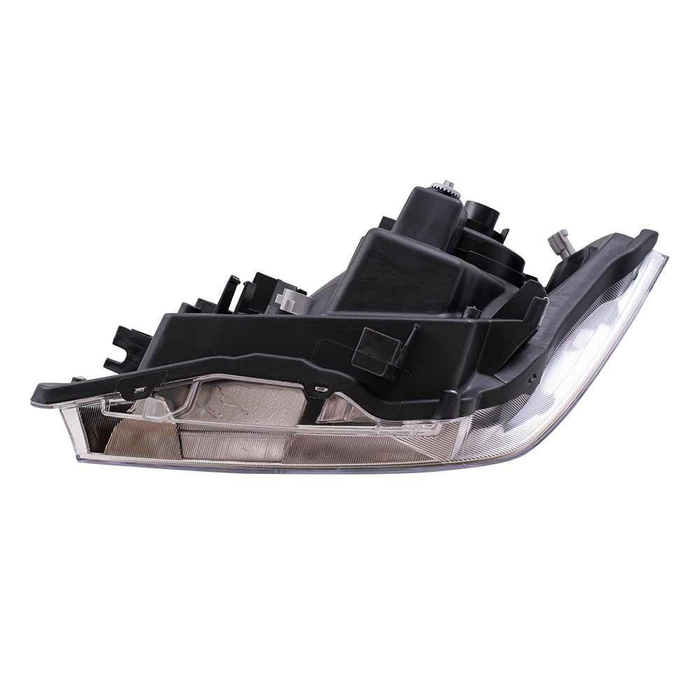 Brock Replacement Passengers Combination Headlight Headlamp Compatible with 09-19 Frontier Pickup Truck 26010Z40B