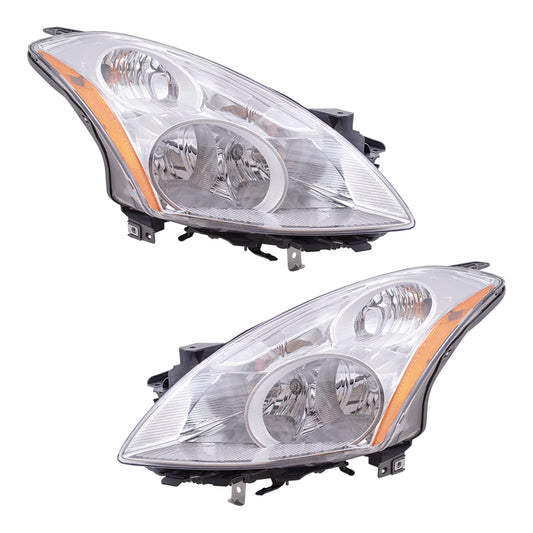 Headlight for 2010-2012 Altima Sedan 26060ZX00A Set