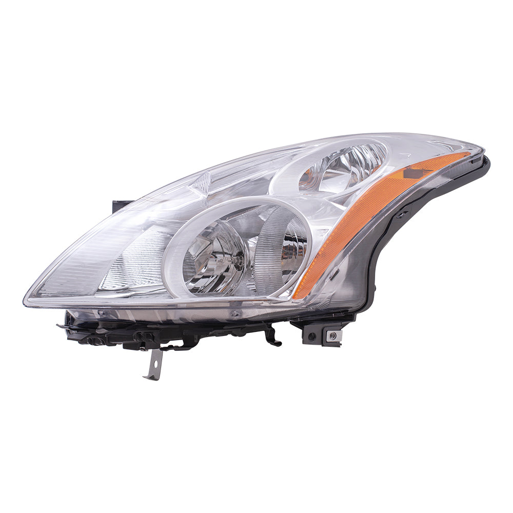 Brock Replacement Drivers Halogen Headlight Headlamp Compatible with 10-12 Altima 26060-ZX00A