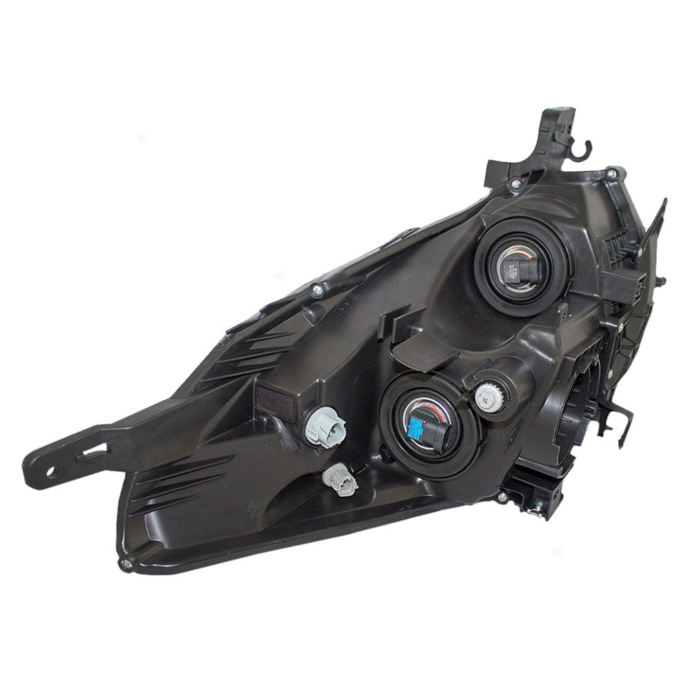Brock Replacement Drivers Halogen Headlight Headlamp Compatible with 10-13 Altima 26060-ZX10B