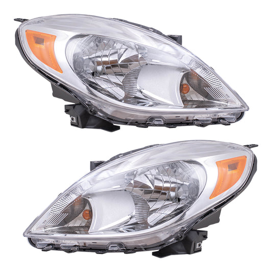 Headlight for 2012-2014 Versa Sedan 260603AN0B Set