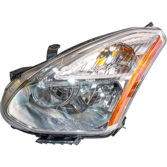 Brock Driver Side Left HID Combination Headlight Assembly Without HID Kit Compatible with 2011-2013 Nissan Rogue 4221-0140L