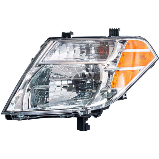 Brock 4221-0141L Driver Side Left Halogen Combination Headlight Assembly Compatible with 2008-2012 Nissan Pathfinder