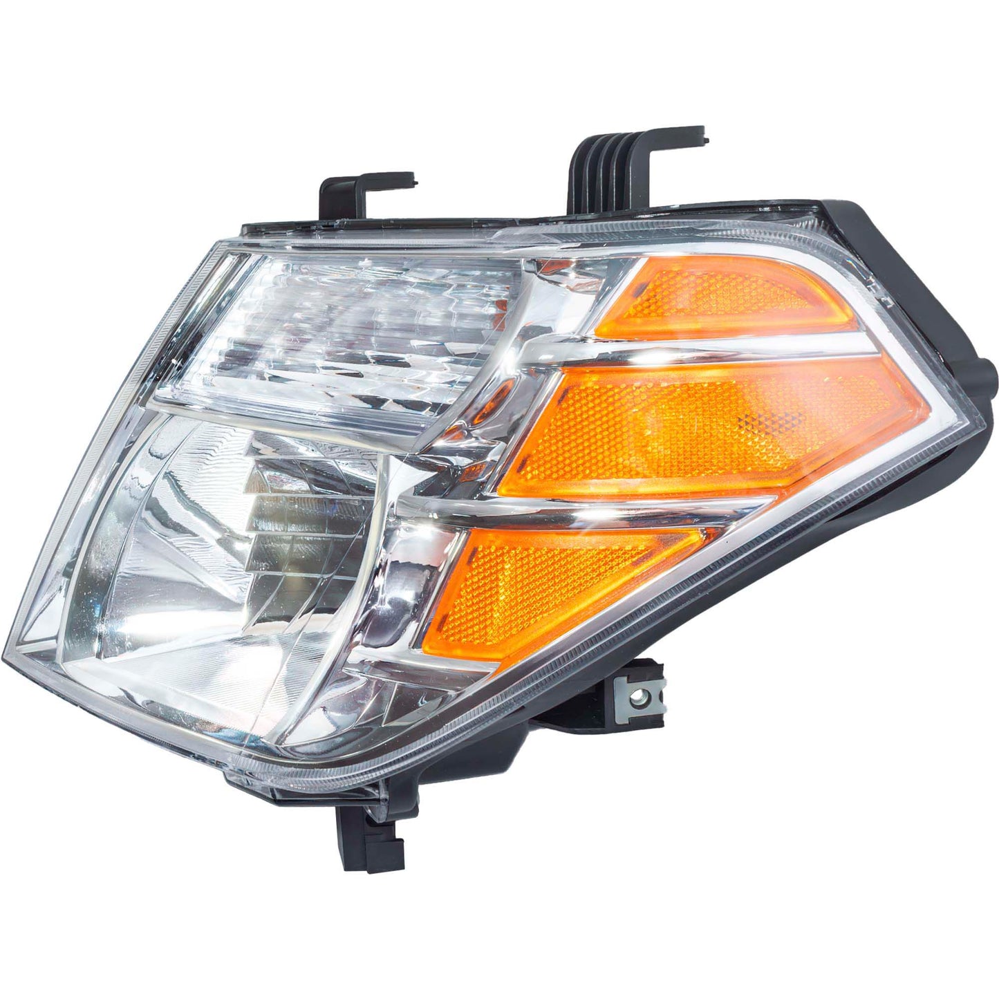 Brock 4221-0141L Driver Side Left Halogen Combination Headlight Assembly Compatible with 2008-2012 Nissan Pathfinder
