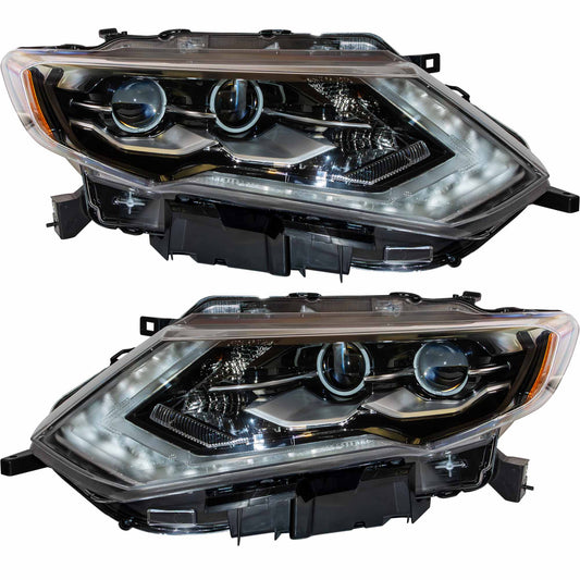 Headlight for 2017-2018 Rogue LED 260606FL6A Set