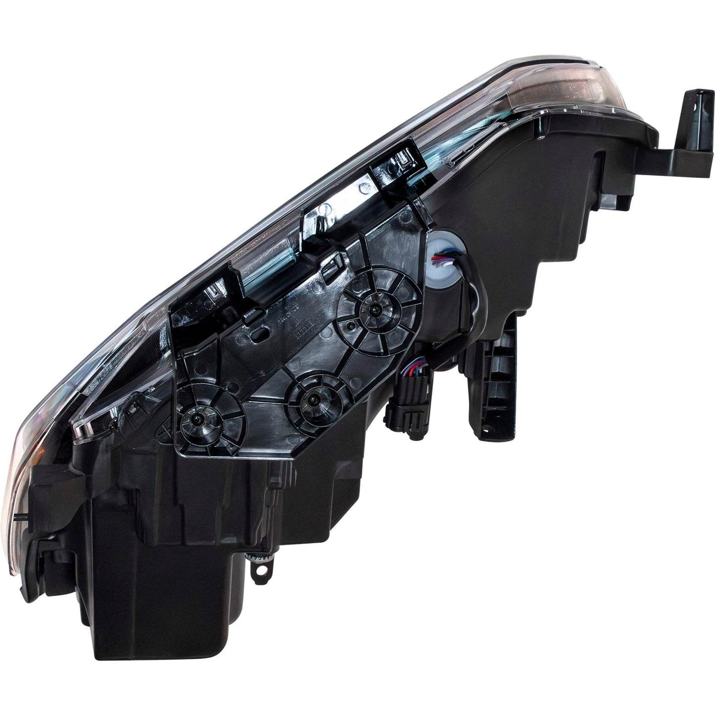 Brock Passenger Side Right LED Combination Headlight Assembly Compatible with 2019-2020 Nissan Rogue 2019 Nissan Rogue Hybrid 4221-0144R