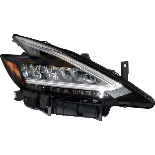 Brock Passenger Side Right LED Combination Headlight Assembly Compatible with 2019-2021 Nissan Murano 4221-0145R