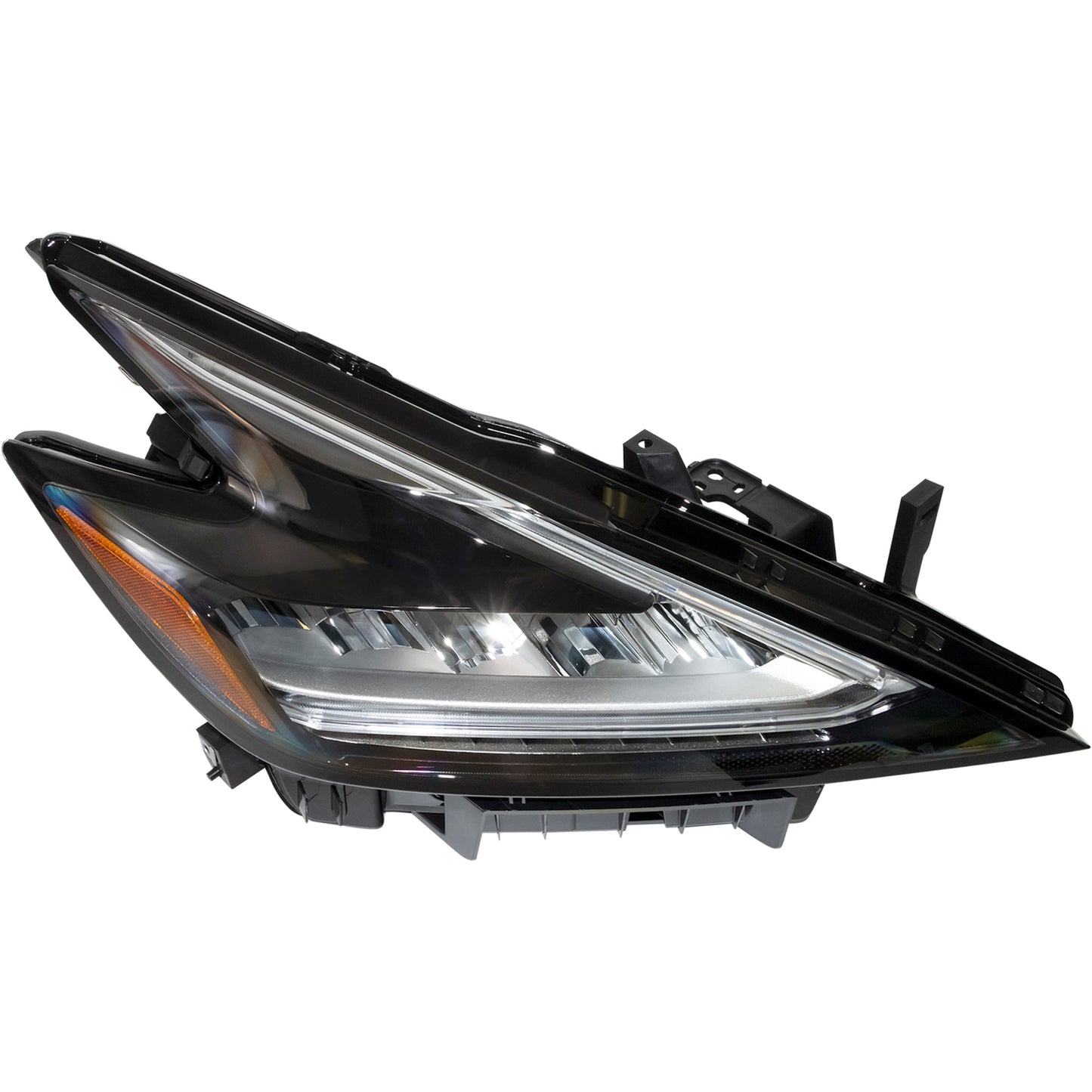 Brock Passenger Side Right LED Combination Headlight Assembly Compatible with 2019-2021 Nissan Murano 4221-0145R