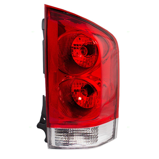 Brock Replacement Passengers Taillight Tail Lamp Lens Compatible with 05-15 Armada 26550ZC225
