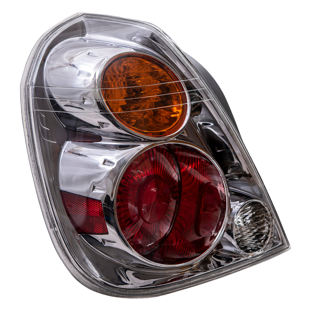 Brock Replacement Drivers Taillight Tail Lamp Compatible with 02-04 Altima 6555-8J025