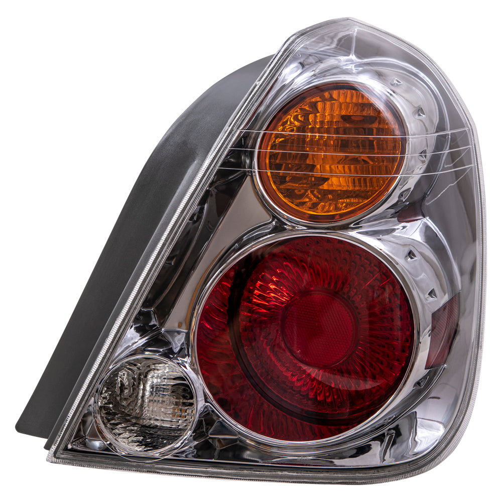 Brock Replacement Passengers Taillight Tail Lamp Compatible with 02-04 Altima 26550-8J025