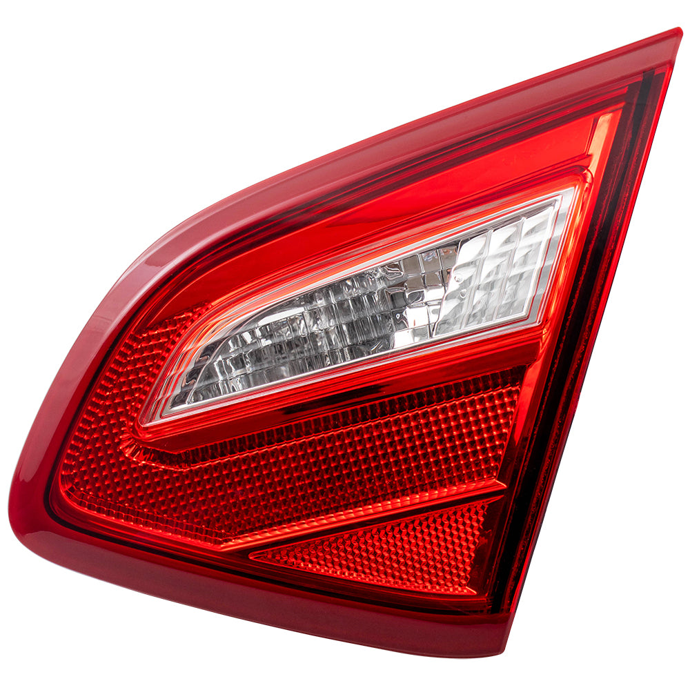 Brock Replacement Passengers Tail Light Lid Mounted Back Up Right Lamp Compatible with 2016-2017 Altima 265409HS0A NI2803110 166-60976R