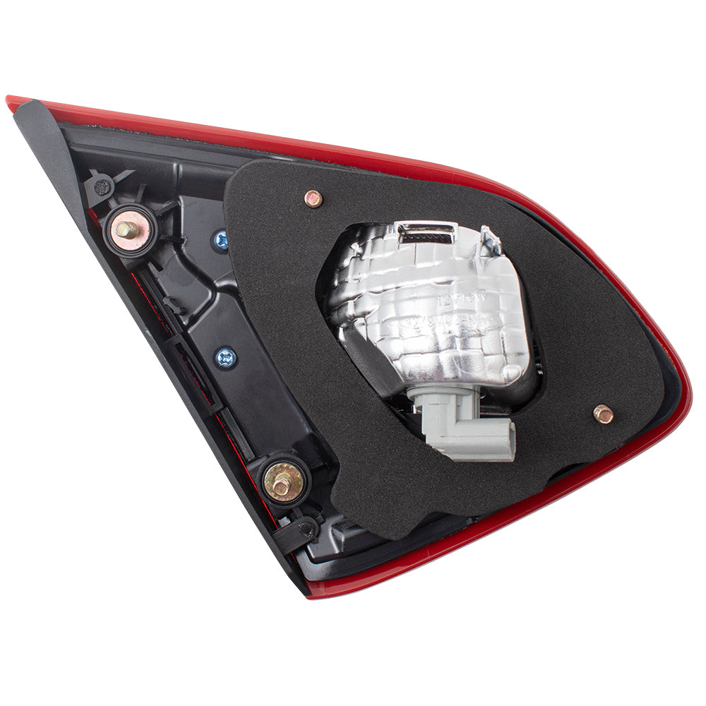 Brock Replacement Passengers Tail Light Lid Mounted Back Up Right Lamp Compatible with 2016-2017 Altima 265409HS0A NI2803110 166-60976R