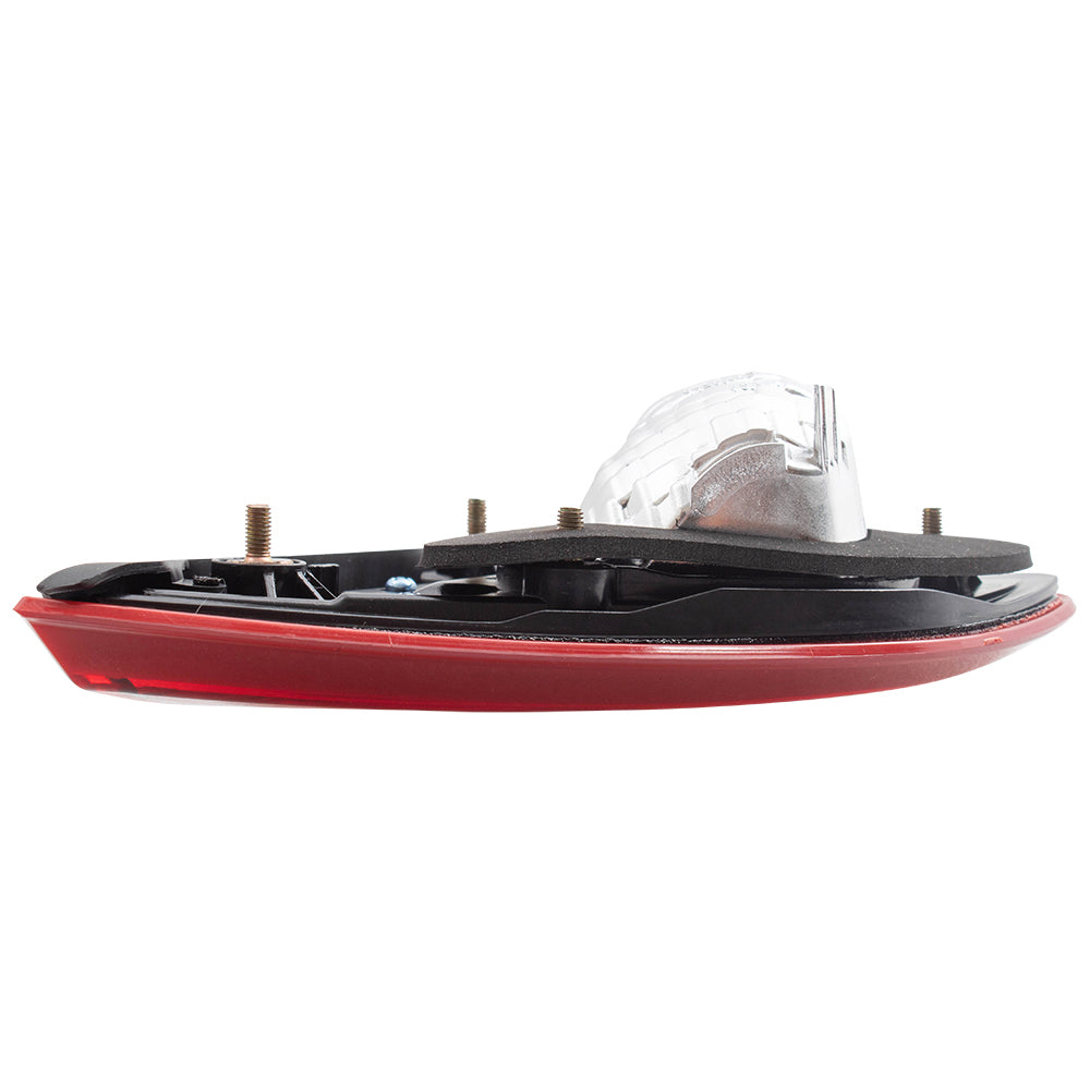 Brock Replacement Drivers Tail Light Lid Mounted Left Back Up Lamp w/ Smoke Lens Compatible with 2017-2018 Altima 26545-9HS1A NI2802112