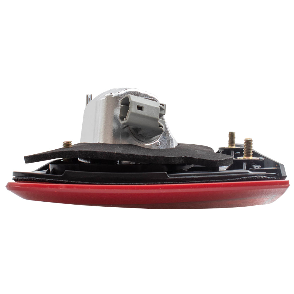 Brock Replacement Drivers Tail Light Lid Mounted Left Back Up Lamp w/ Smoke Lens Compatible with 2017-2018 Altima 26545-9HS1A NI2802112