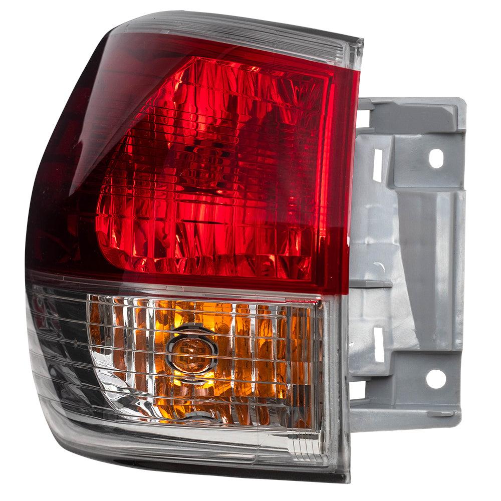 Brock Replacement Tail Light Compatible with 2013-2016 Pathfinder Drivers Quarter Panel Mounted Lamp 265553KA0A 26555-3KA0A