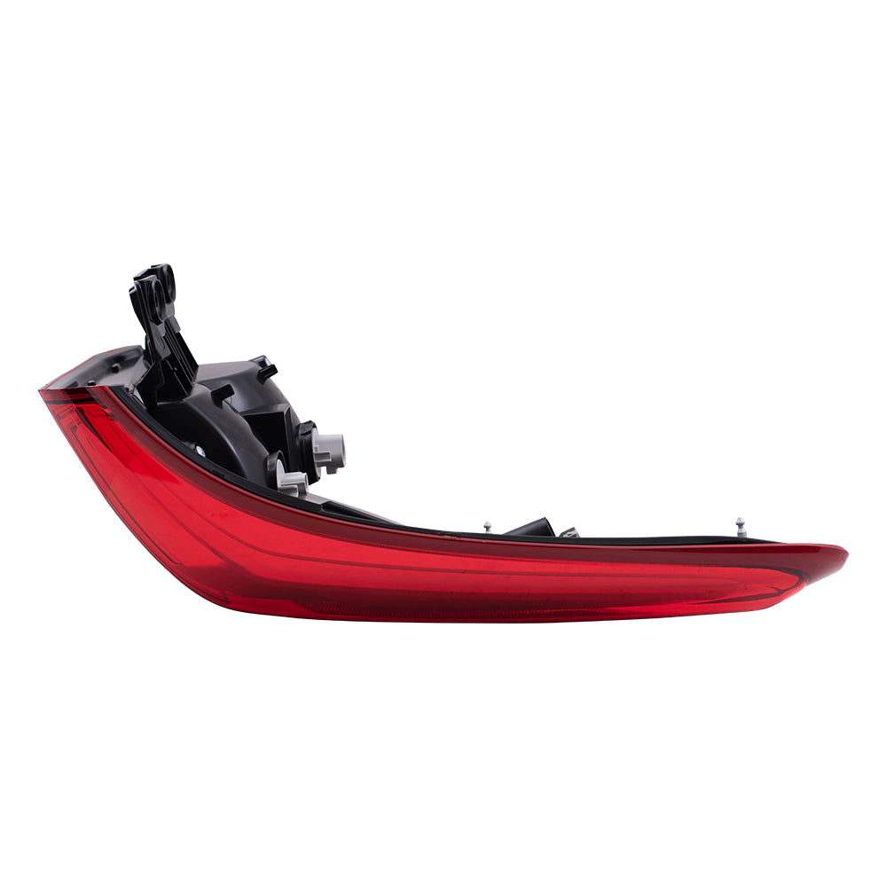 Brock Replacement Driver's and Passenger's Tail Light Assemblies Quarter Mounted Compatible with 17-19 Pathfinder 26555-9PF0A 26550-9PF0A