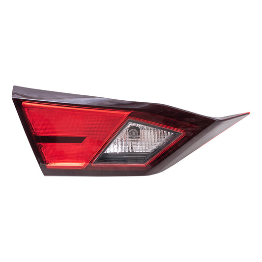 Brock Replacement Drivers Lid Mounted Tail Light Assembly Compatible with 19-23 Altima 26545-6CA0A