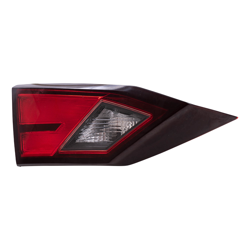 Brock Replacement Drivers Lid Mounted Tail Light Assembly Compatible with 19-23 Altima 26545-6CA0A
