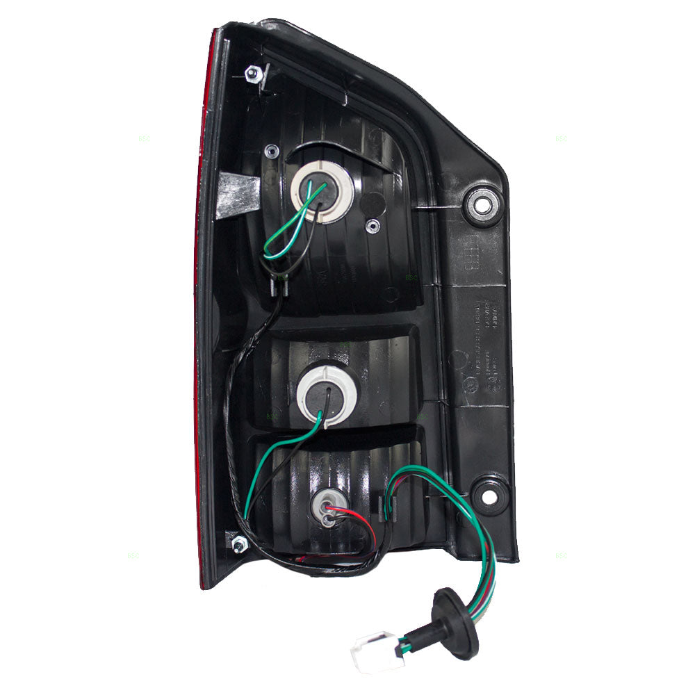 Brock Aftermarket Replacement Passenger Right Tail Light Assembly Compatible with 2005-2012 Nissan Pathfinder