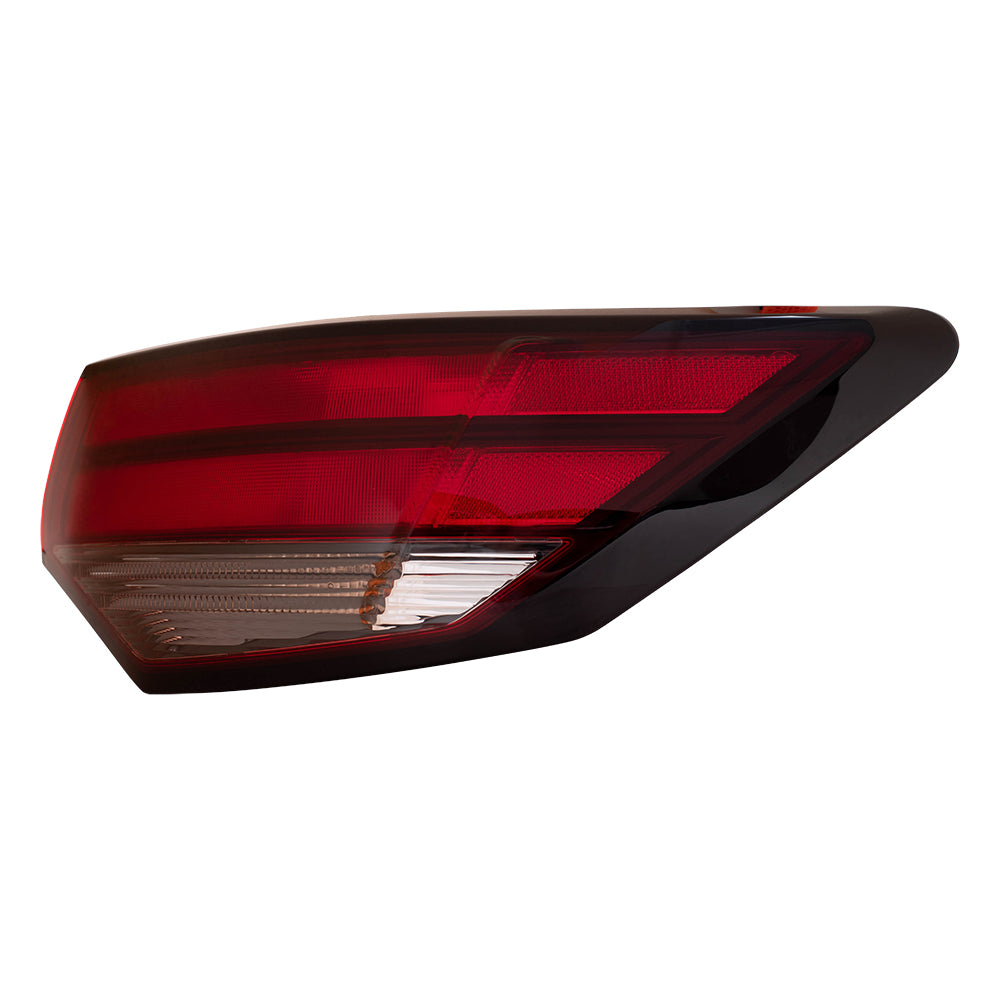 Brock Aftermarket Replacement Driver Left Passenger Right Tail Light Assembly Set Quarter Mounted Compatible with 2020 Nissan Sentra